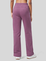 Women's Fleece Straight Leg Sweatpants_