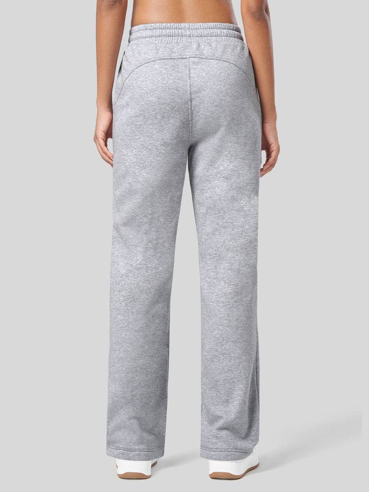 Women's Fleece Straight Leg Sweatpants_