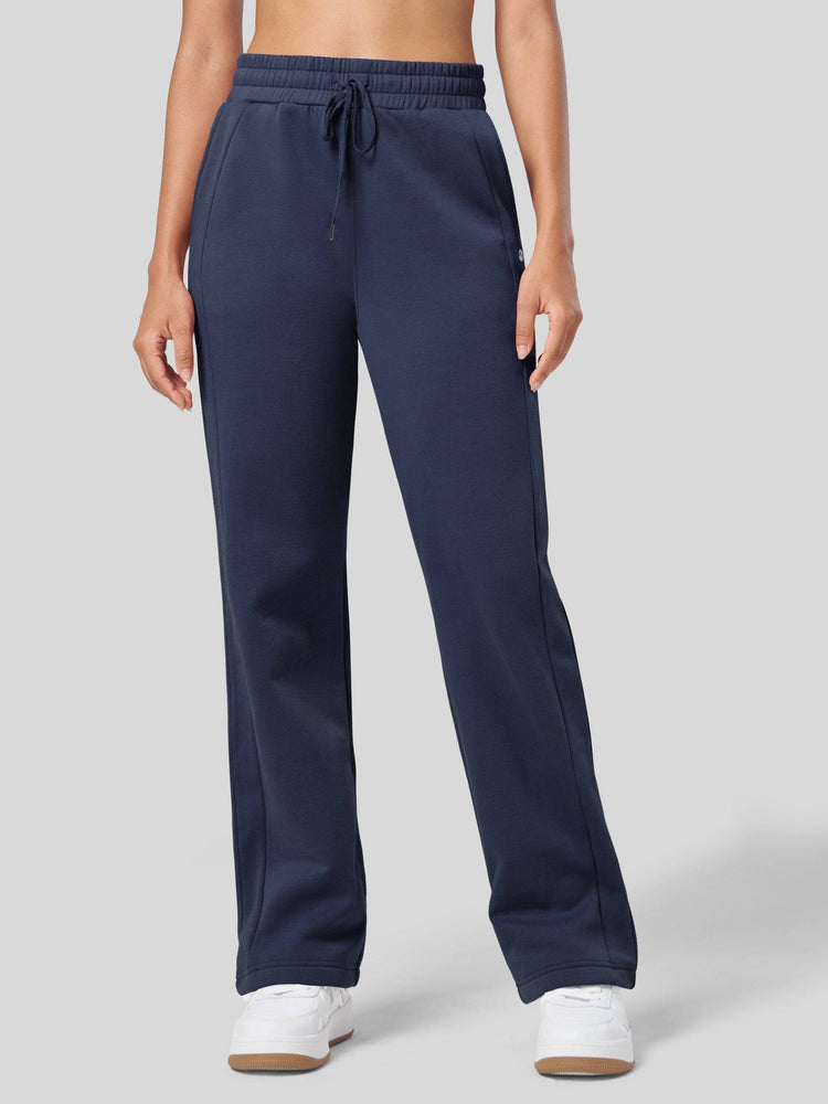Women's Fleece Straight Leg Sweatpants_