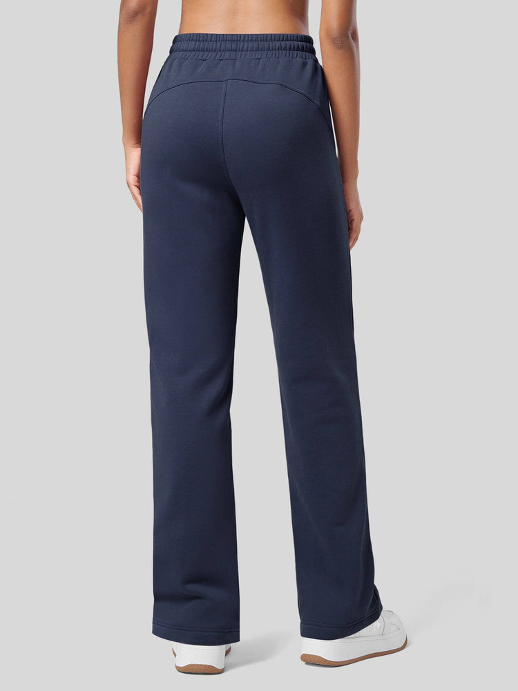 Women's Fleece Straight Leg Sweatpants_