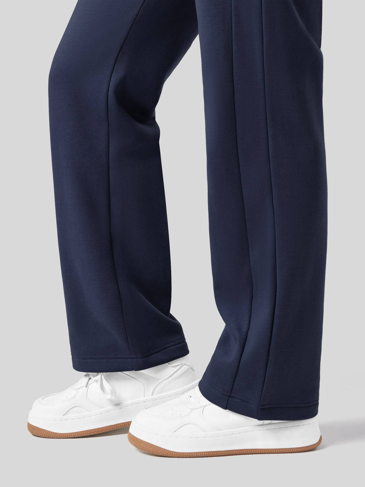 Women's Fleece Straight Leg Sweatpants_