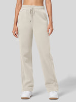 Women's Fleece Straight Leg Sweatpants_