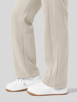 Women's Fleece Straight Leg Sweatpants_