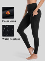 Willit Women_s Fluffy Fleece Lined Leggings 