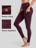 Willit Women_s Fluffy Fleece Lined Leggings 