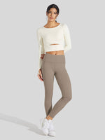 Willit Women_s Fluffy Fleece Lined Leggings 