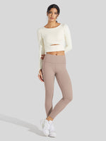 Willit Women_s Fluffy Fleece Lined Leggings 