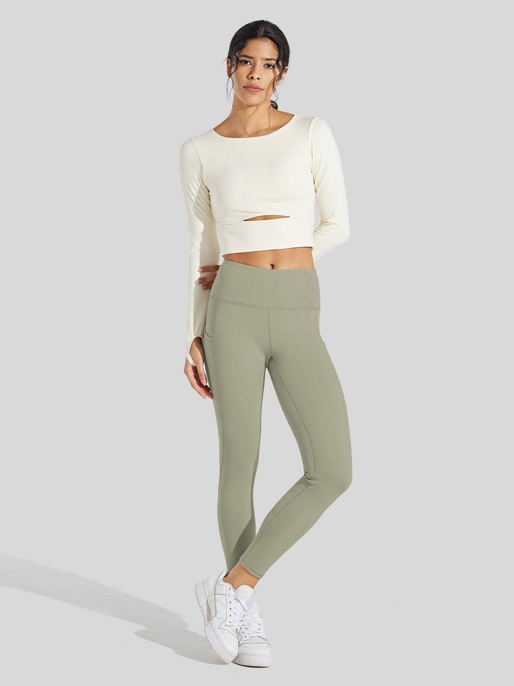 Willit Women_s Fluffy Fleece Lined Leggings 