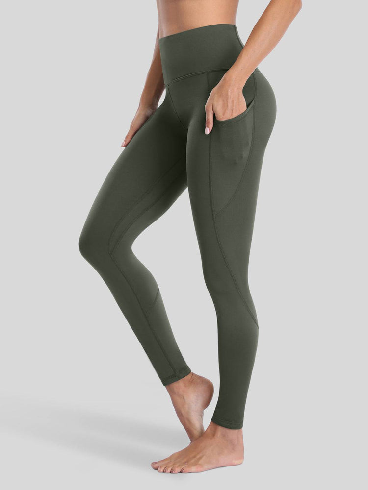 Willit Women_s Fluffy Fleece Lined Leggings 