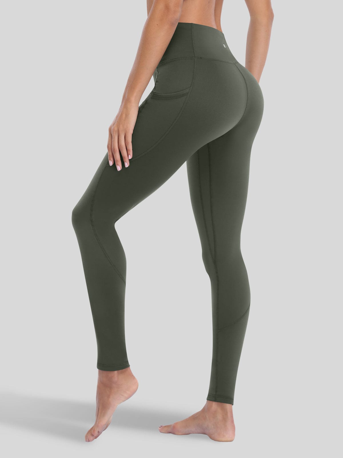 Willit Women_s Fluffy Fleece Lined Leggings 