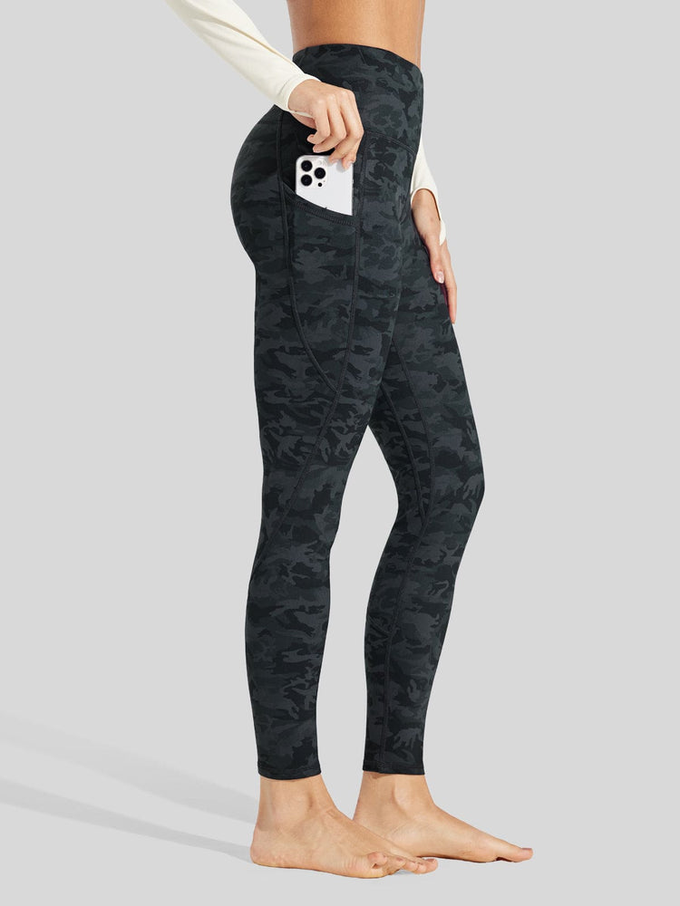 Willit Women_s Fluffy Fleece Lined Leggings 