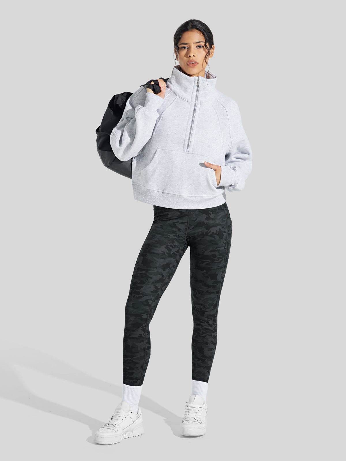 Willit Women_s Fluffy Fleece Lined Leggings 