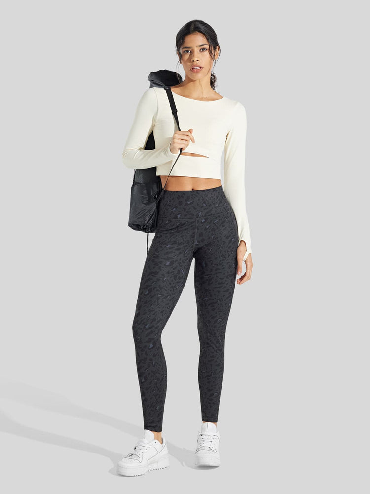 Willit Women_s Fluffy Fleece Lined Leggings 