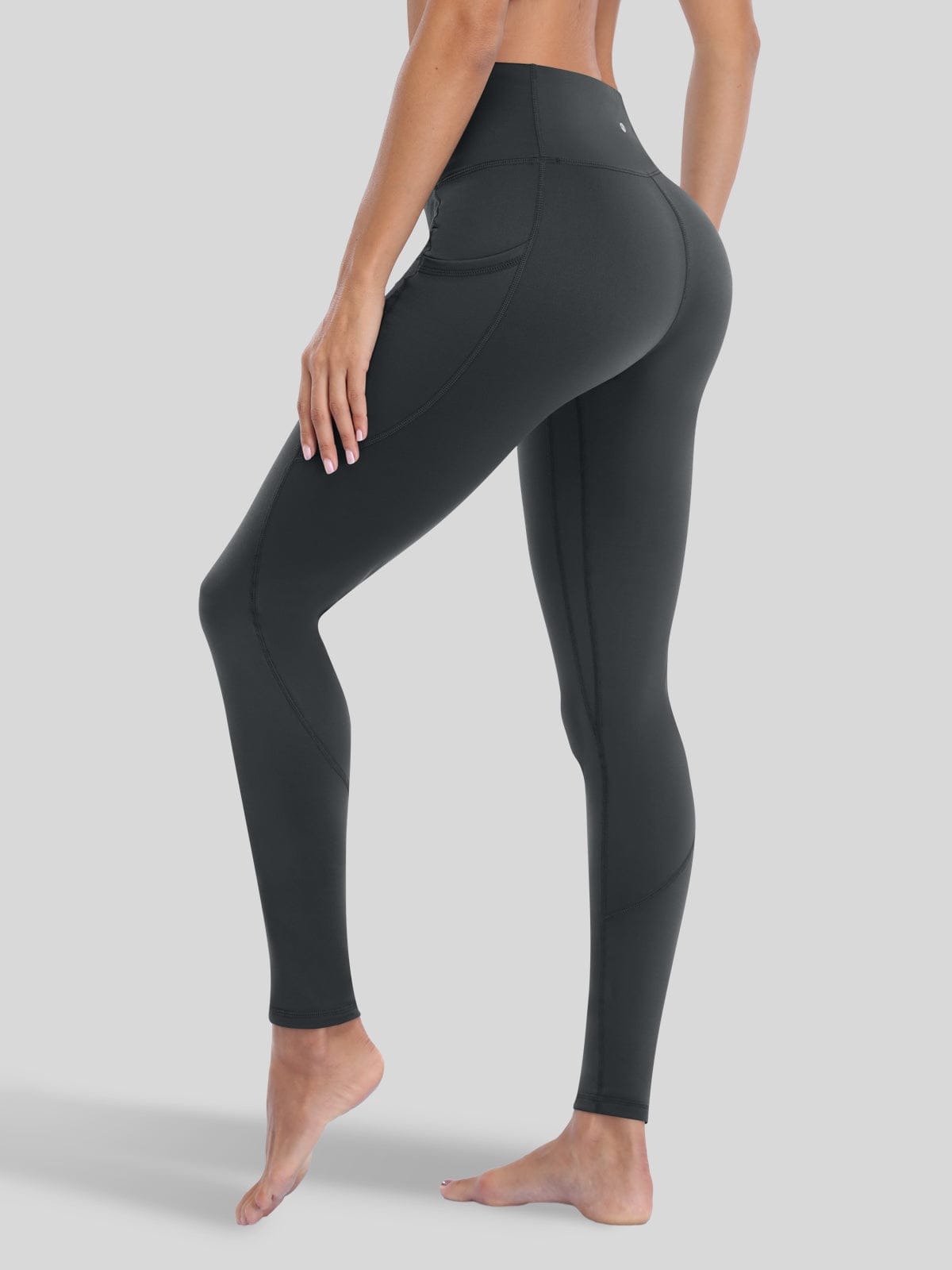 Willit Women_s Fluffy Fleece Lined Leggings 
