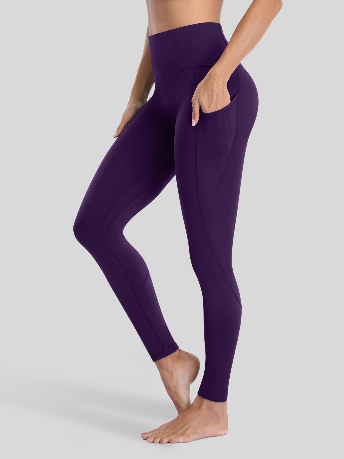 Willit Women_s Fluffy Fleece Lined Leggings 