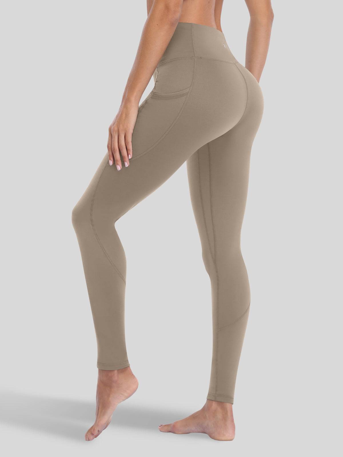 Willit Women_s Fluffy Fleece Lined Leggings 