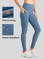 Willit Women's High-Rise Fleece Lined Leggings 