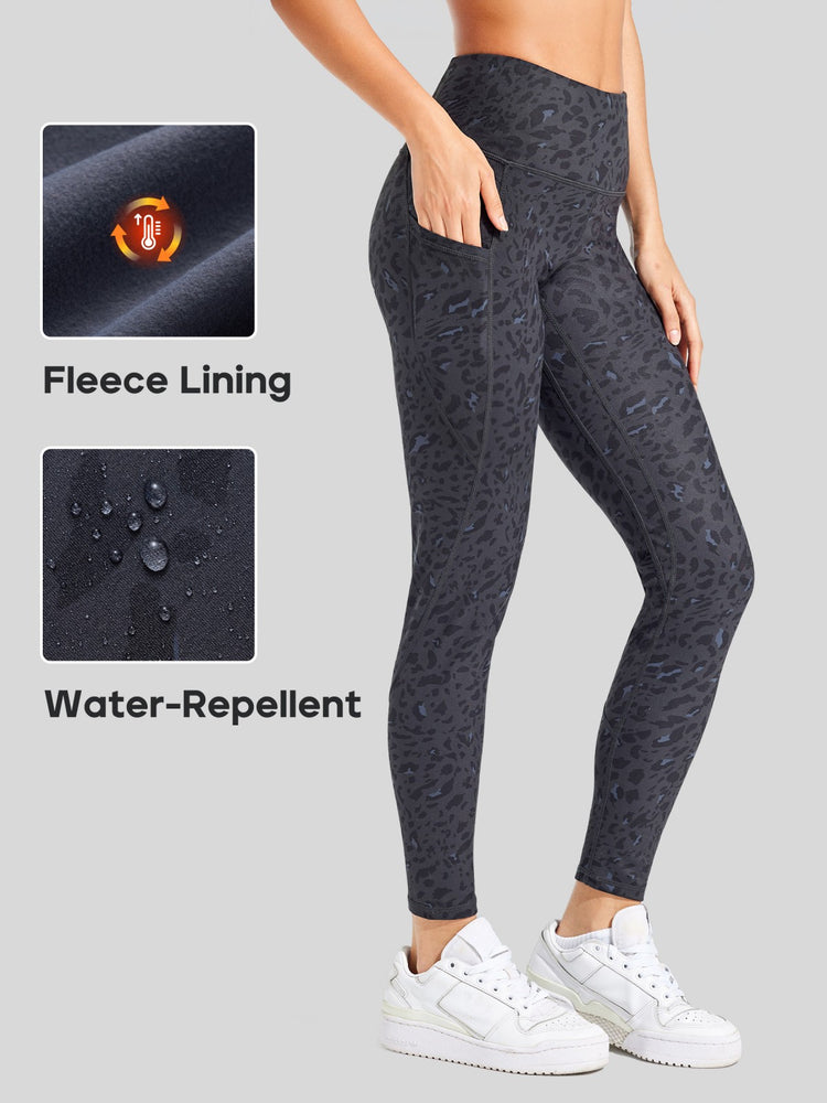 Willit Women's High-Rise Fleece Lined Leggings_