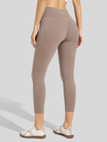 Women's High-Rise Fleece Lined Leggings-petite 
