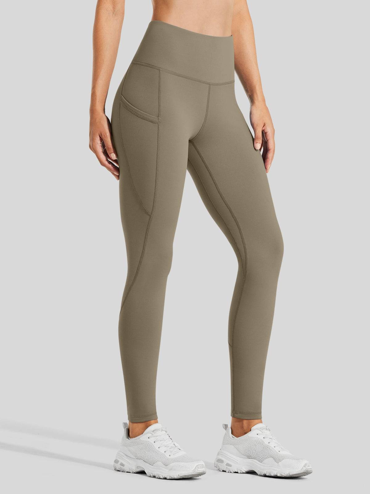 Willit Women's High-Rise Fleece Lined Leggings 