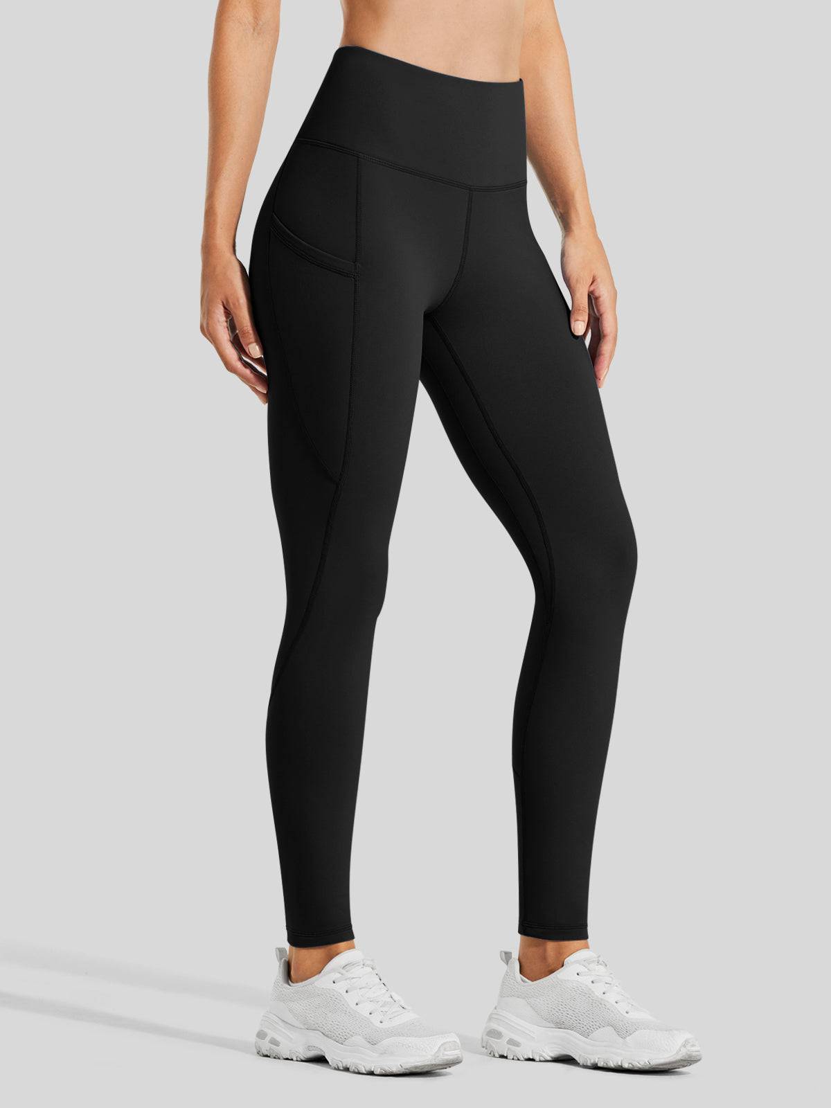 Willit Women's High-Rise Fleece Lined Leggings_