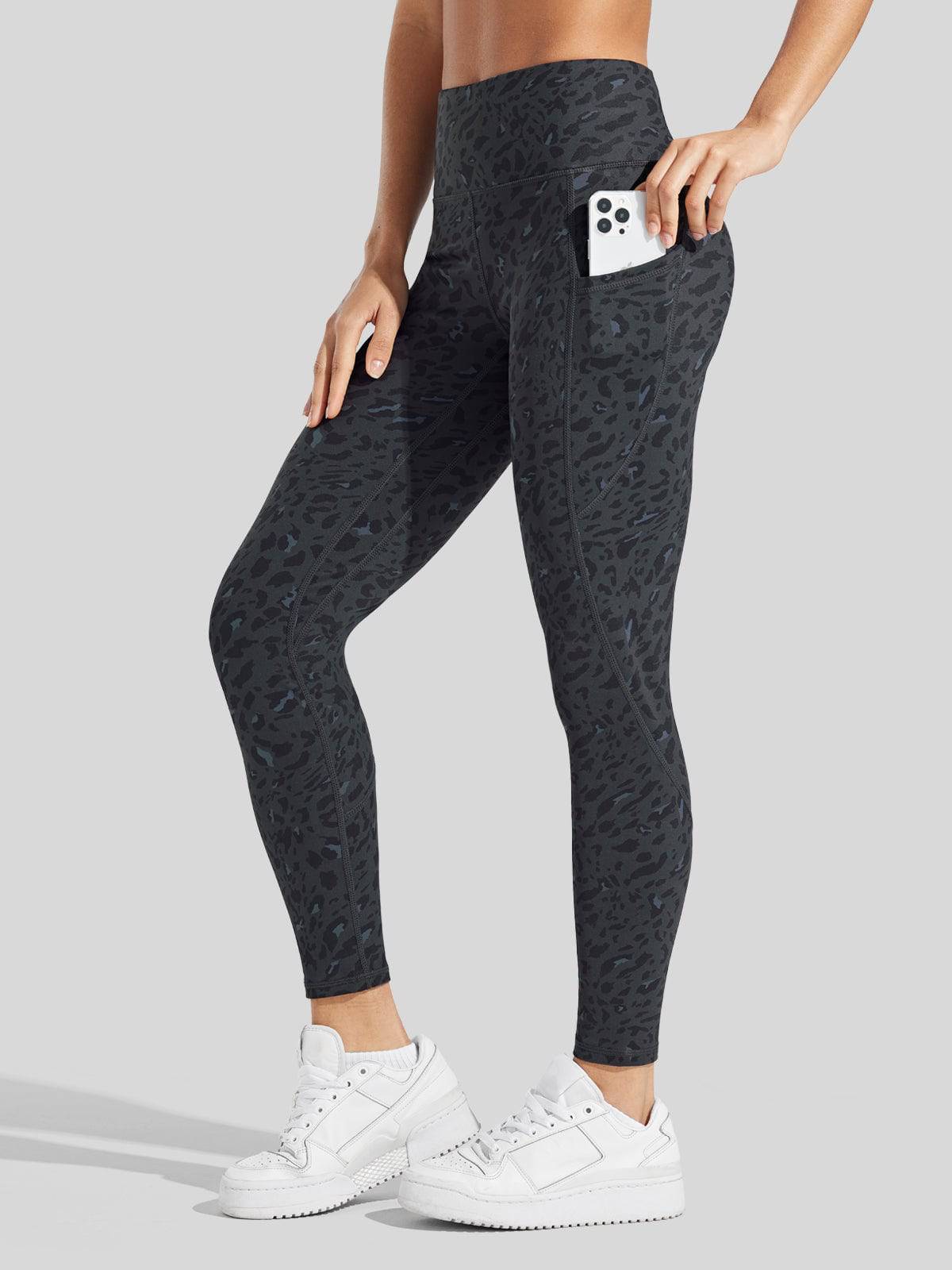Willit Women's High-Rise Fleece Lined Leggings_