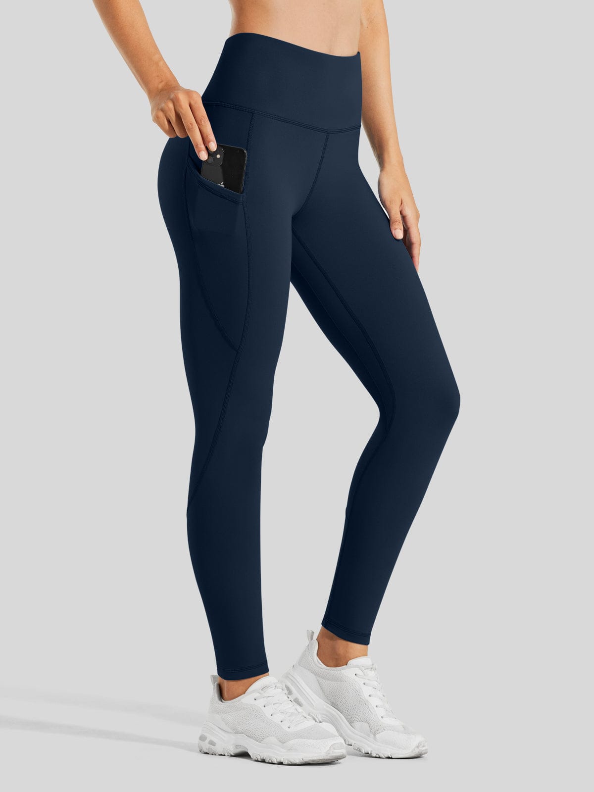 Willit Women's High-Rise Fleece Lined Leggings_
