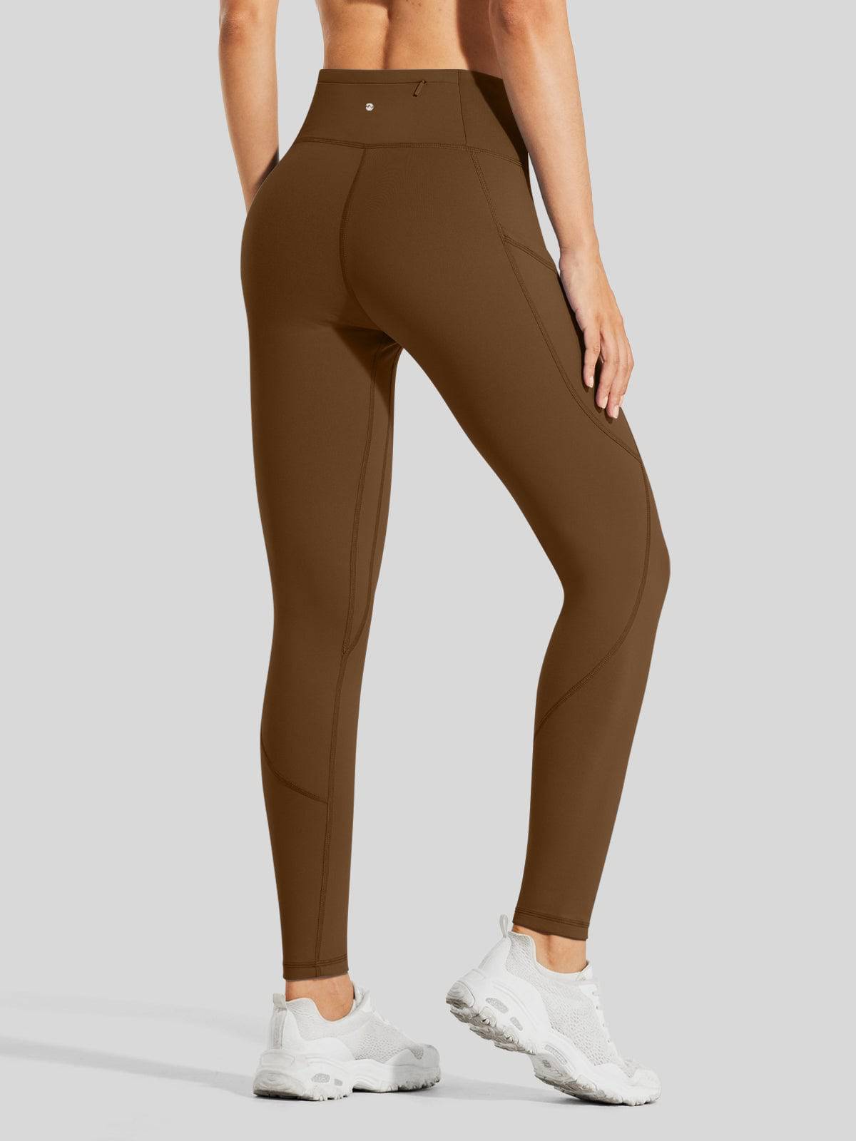 Willit Women's High-Rise Fleece Lined Leggings_