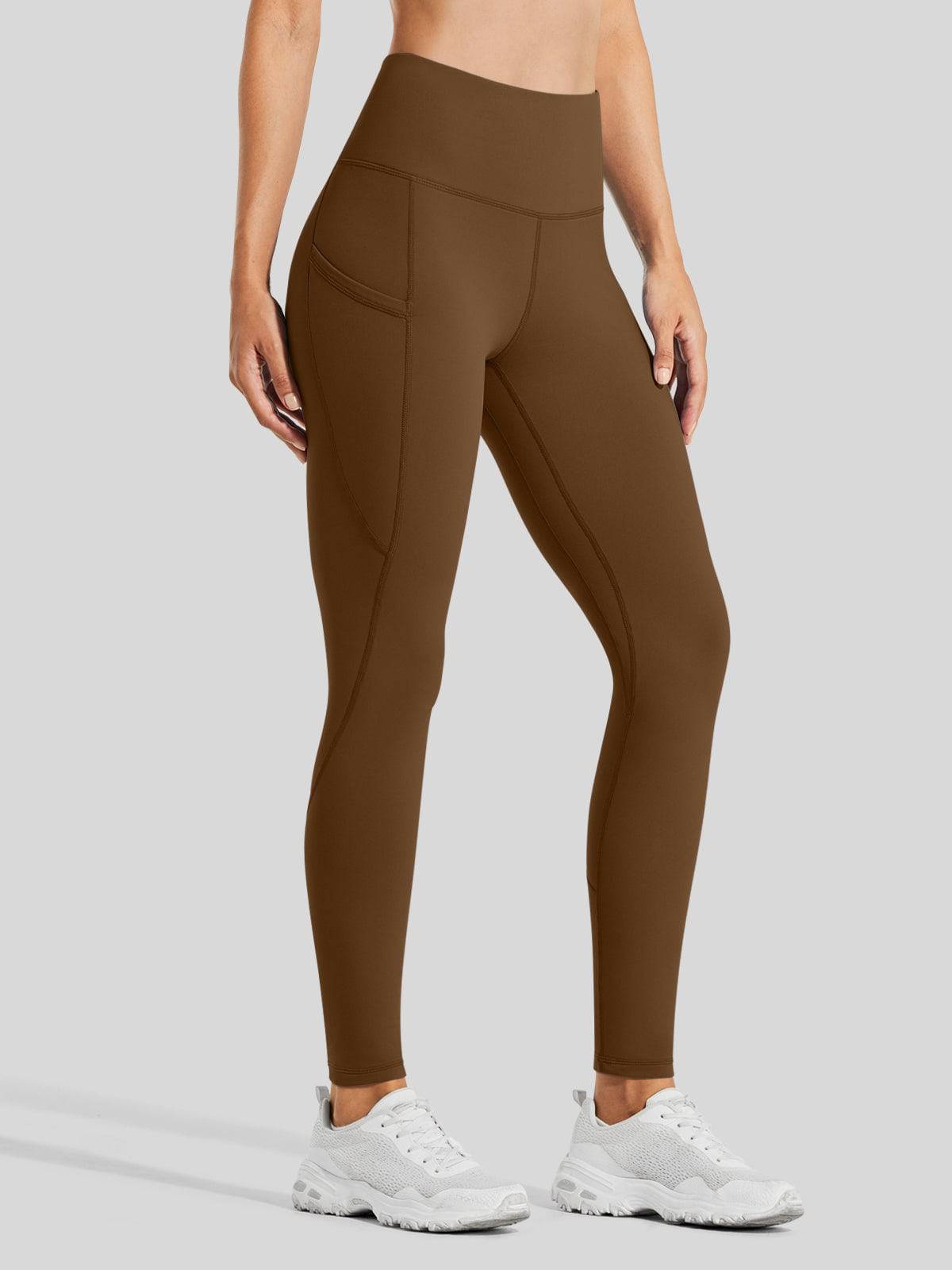 Willit Women's High-Rise Fleece Lined Leggings_