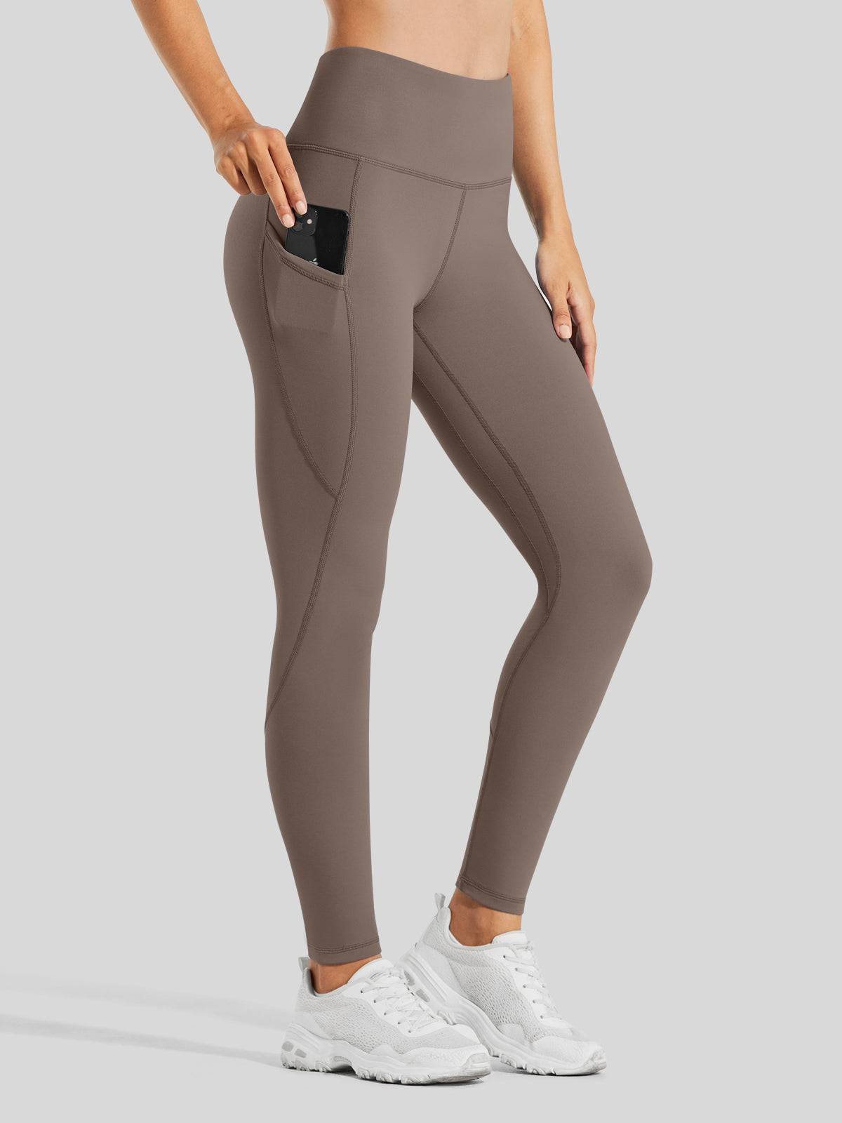 Willit Women's High-Rise Fleece Lined Leggings_