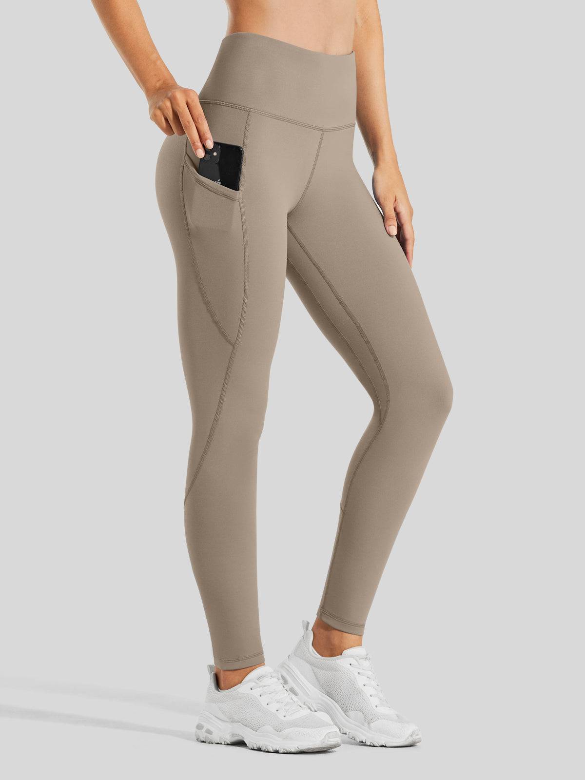 Willit Women's High-Rise Fleece Lined Leggings_