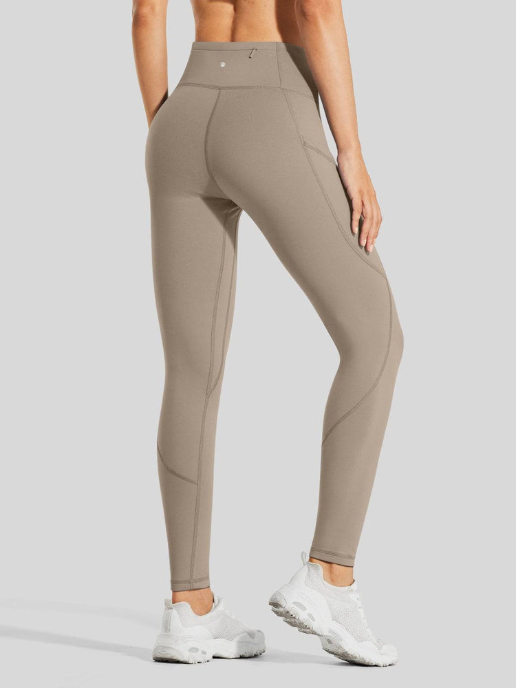 Willit Women's High-Rise Fleece Lined Leggings_