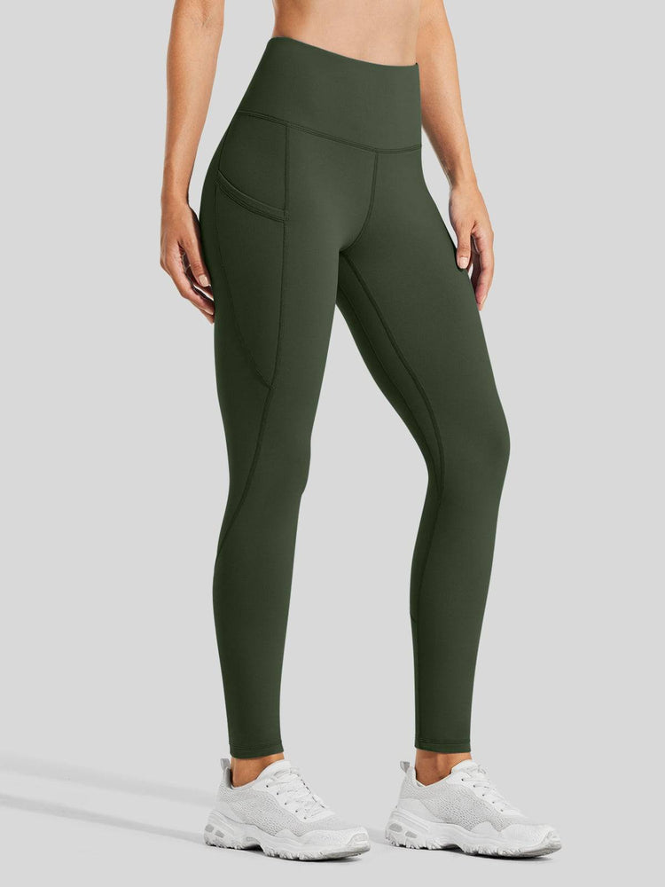 Willit Women's High-Rise Fleece Lined Leggings_