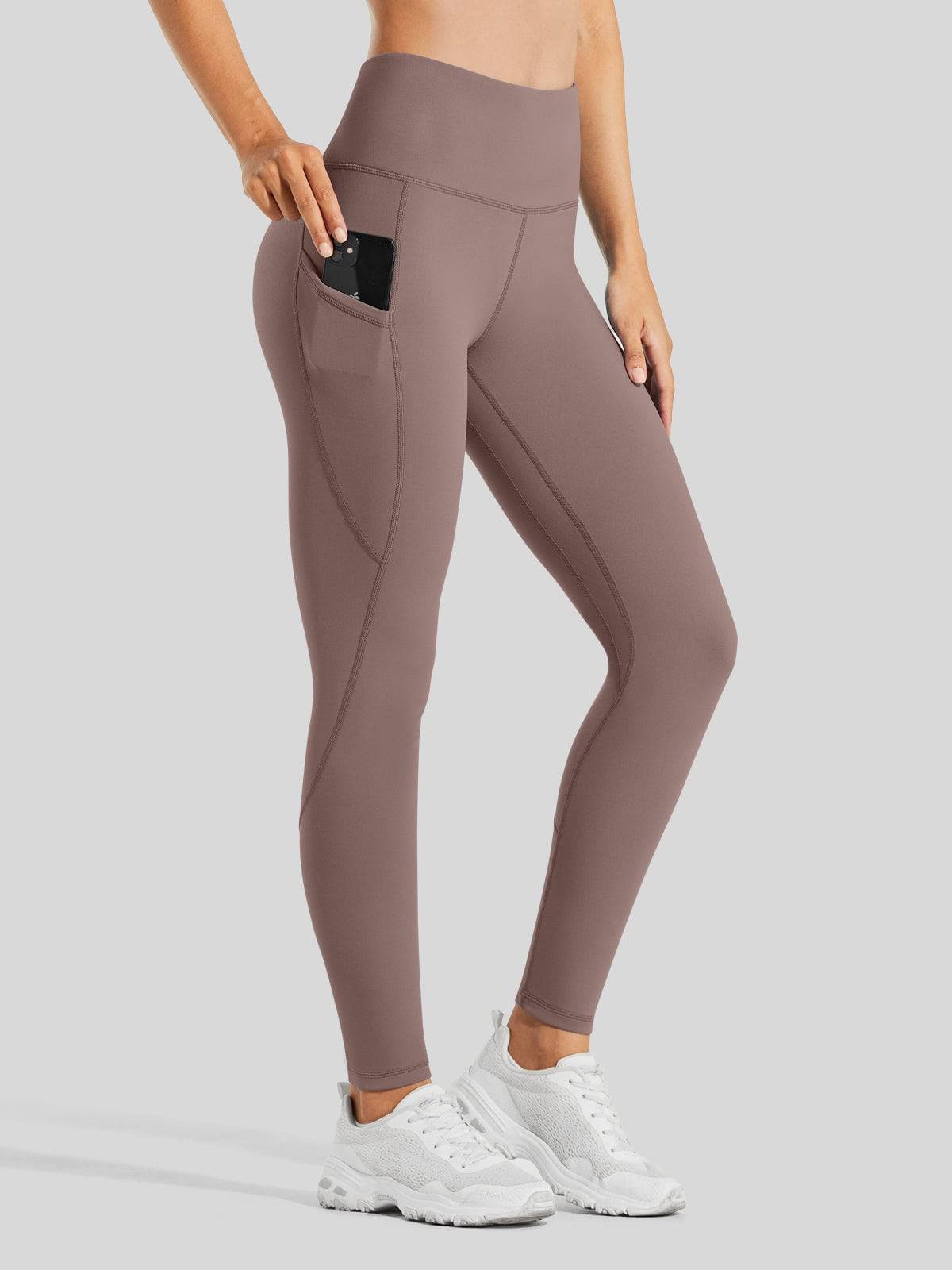 Willit Women's High-Rise Fleece Lined Leggings_