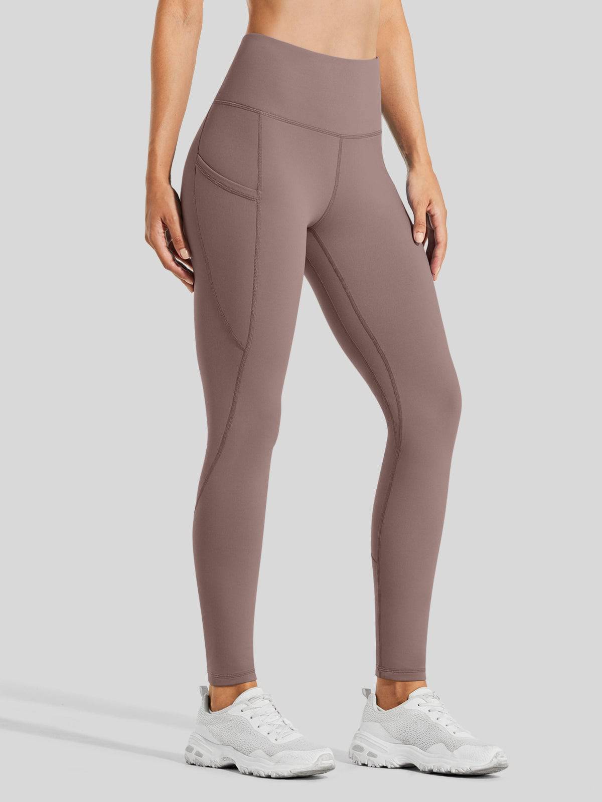 Willit Women's High-Rise Fleece Lined Leggings_