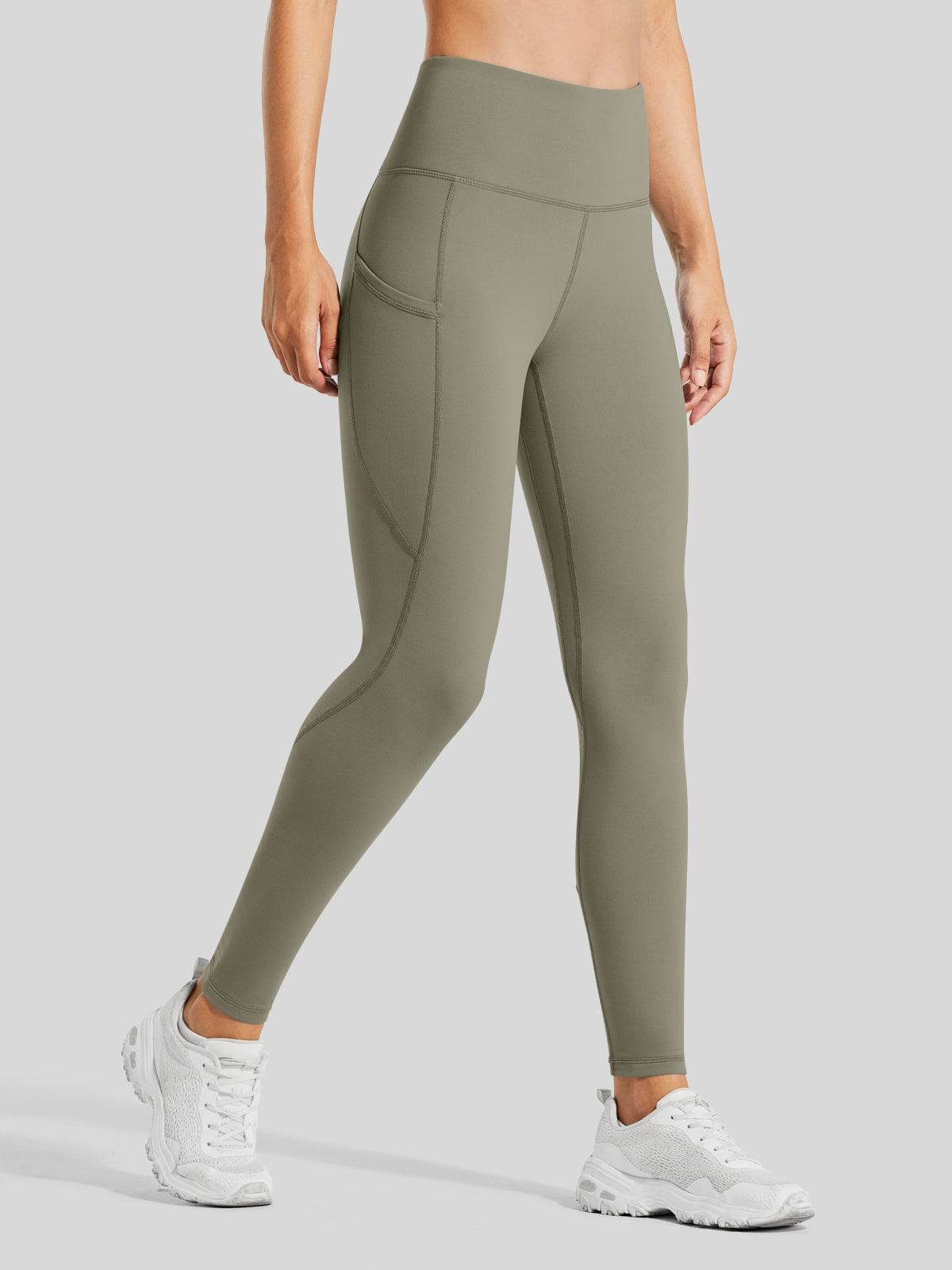 Willit Women's High-Rise Fleece Lined Leggings_