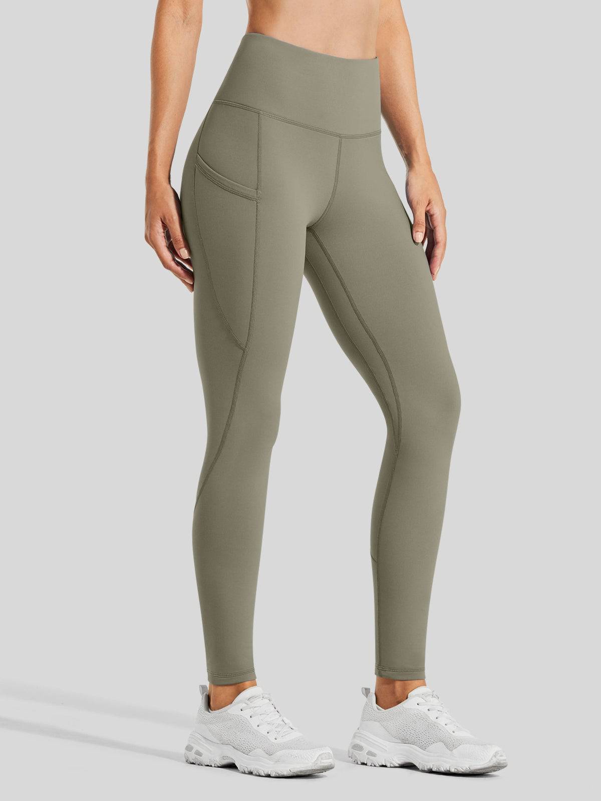 Willit Women's High-Rise Fleece Lined Leggings_