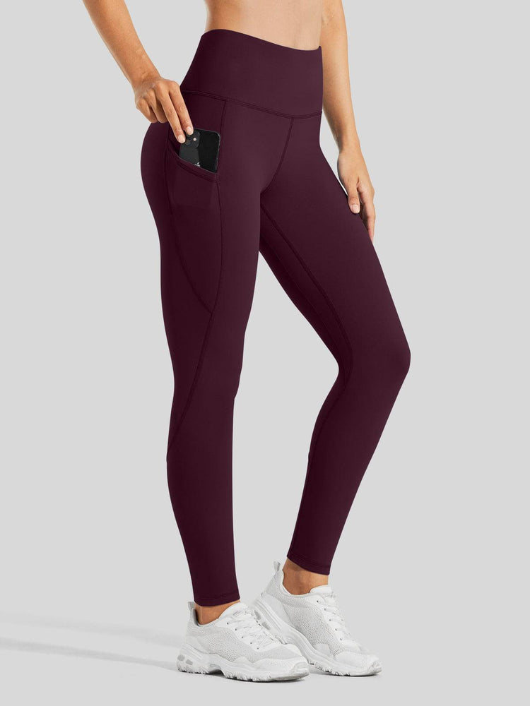 Willit Women's High-Rise Fleece Lined Leggings_