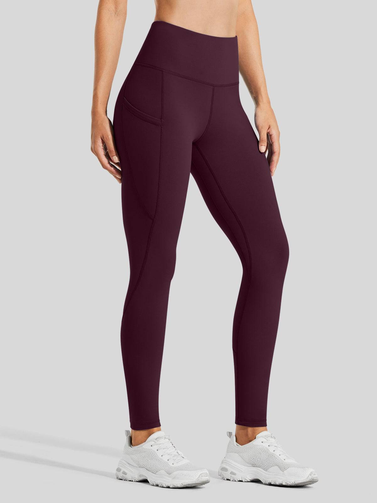 Willit Women's High-Rise Fleece Lined Leggings_