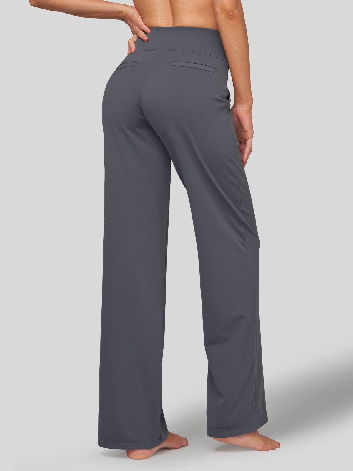 Willit Women's High Rise Yoga Dress Pants 
