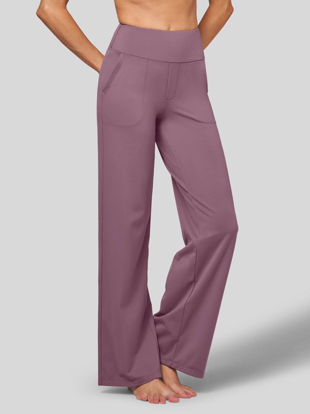 Willit Women's High Rise Yoga Dress Pants 