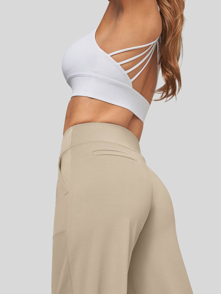 Willit Women's High Rise Yoga Dress Pants 