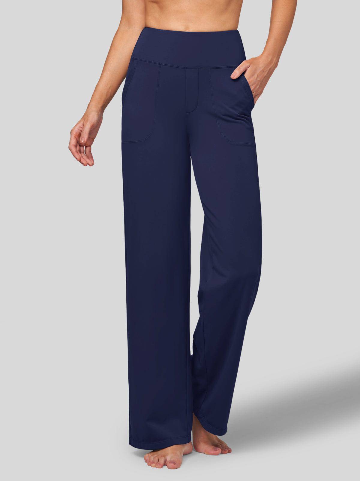 Willit Women's High Rise Yoga Dress Pants 