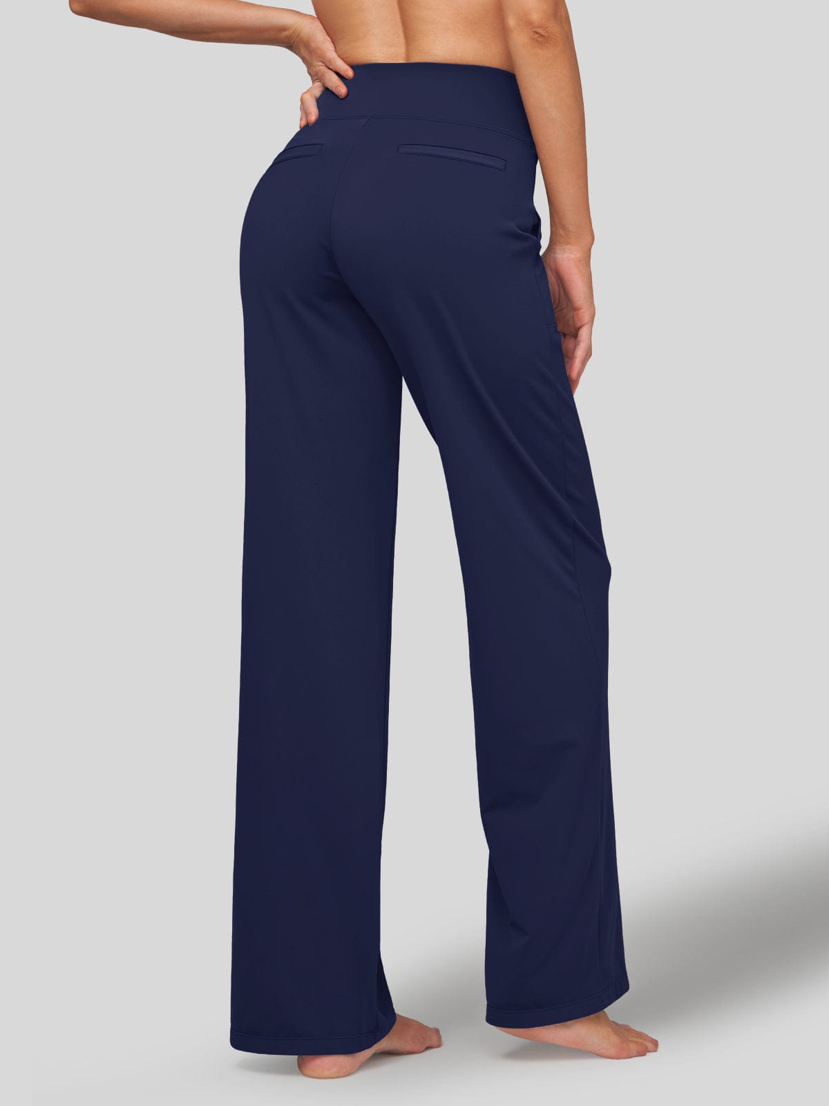 Willit Women's High Rise Yoga Dress Pants 