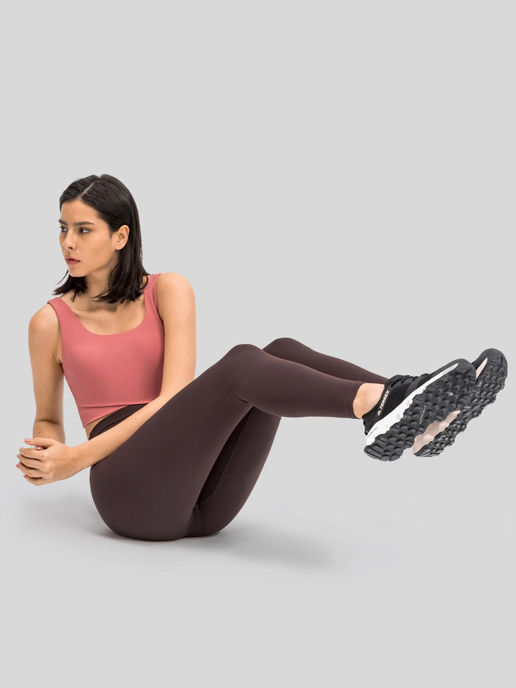 Womens High Rise Yoga Leggings 