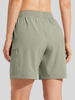 Women's Hiking Athletic Shorts rear view 