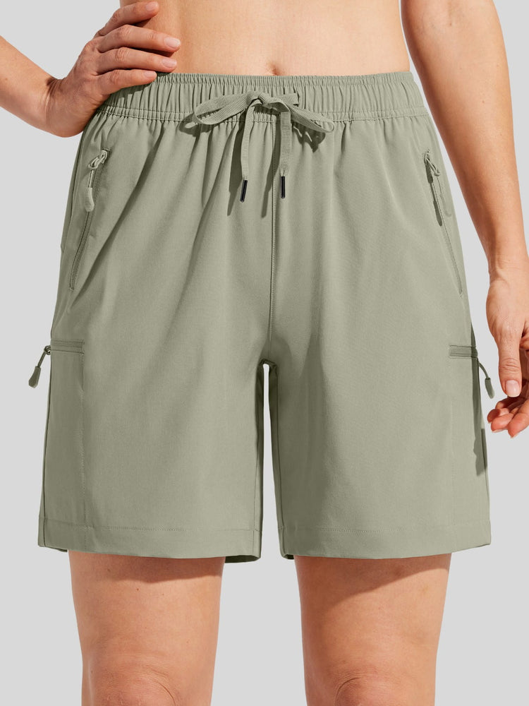 Women's Hiking Athletic Shorts  adjustable waistband 