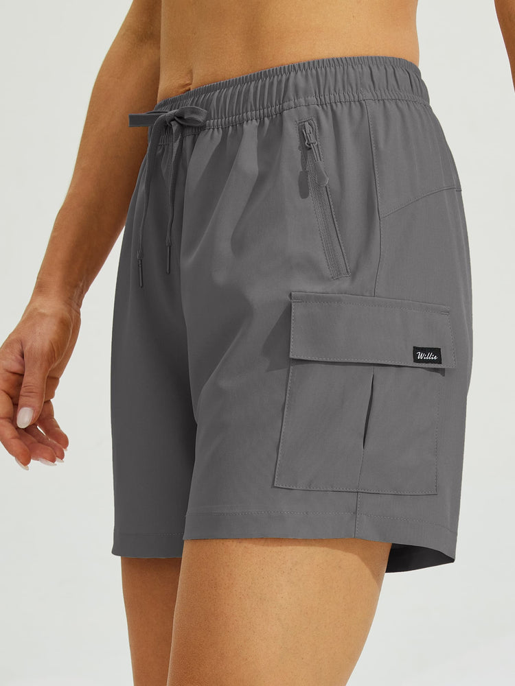 Willit Women's Hiking Workout Shorts 
