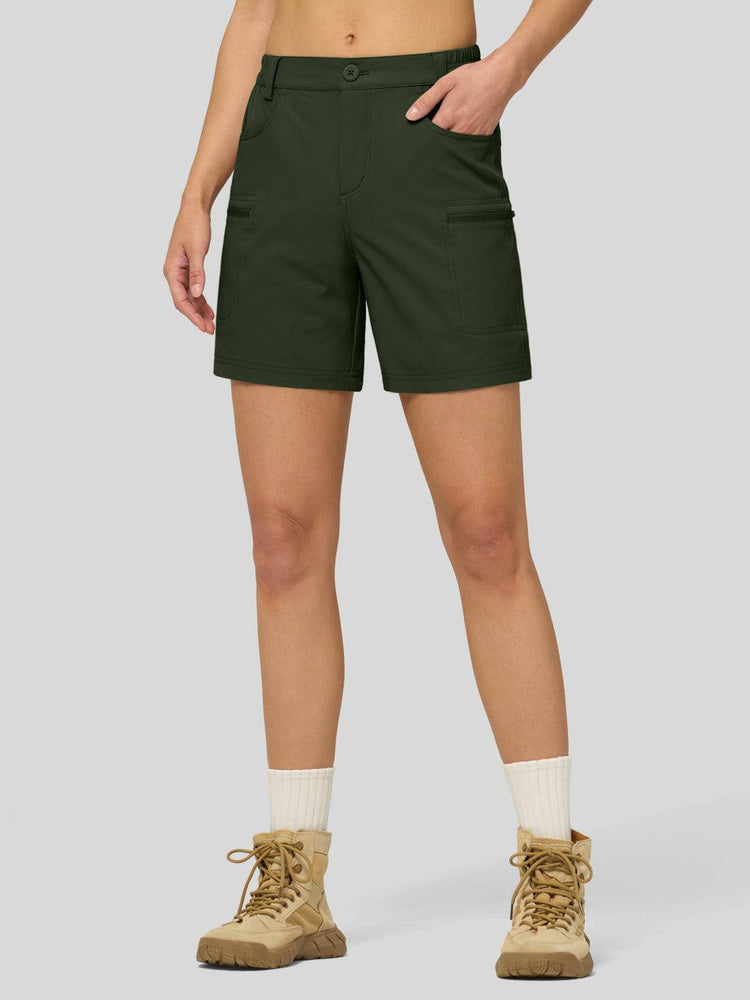 Willit Women's Outdoor Cargo Shorts 6 Inseam 