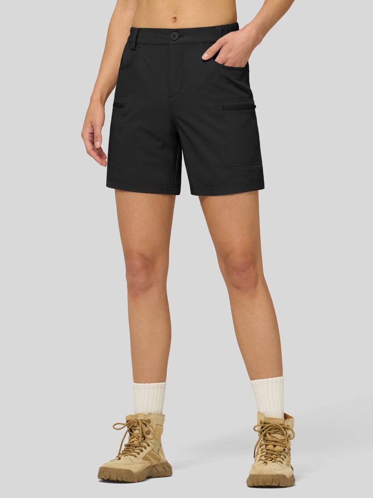 Willit Women's Outdoor Cargo Shorts 6 Inseam 